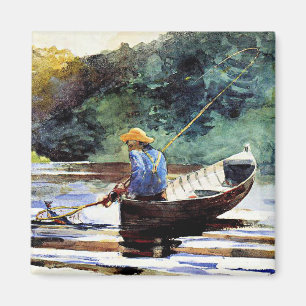 Imán Pesca de niños, arte de Winslow Homer