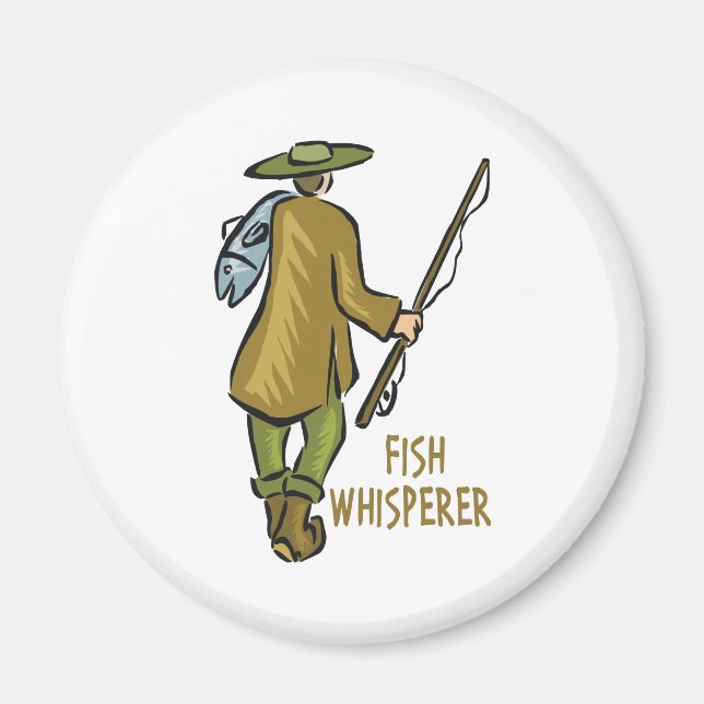 Imán Pesca de pescado Whisperer (Frente)