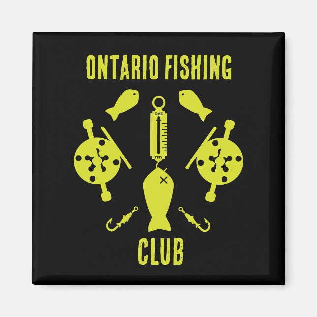 Imán Pesca de salmón canadiense (Frente)