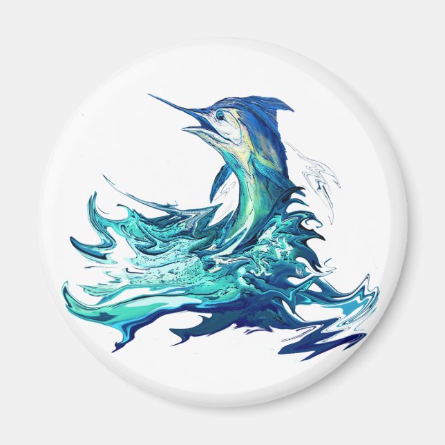 Imán Pesca deportiva de Marlin (Frente)
