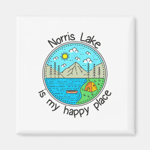Imán Pesca en barco y camping - Mi lugar feliz Norris L
