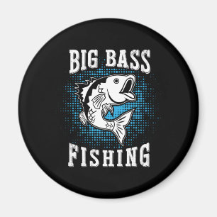 Imán Pesca grande con regalo de pescador