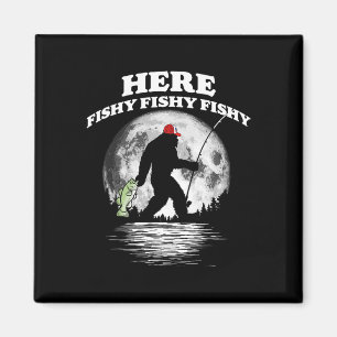 Imán ¡Pesca nocturna de pie de playa! Aquí Fishy Bquatc