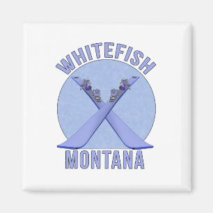 Imán Pescado blanco, Montana