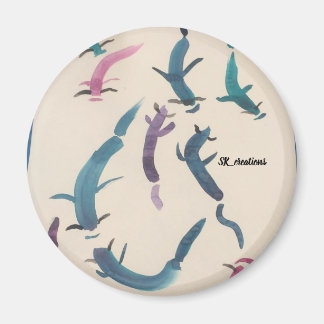 Imán Pescado colorido