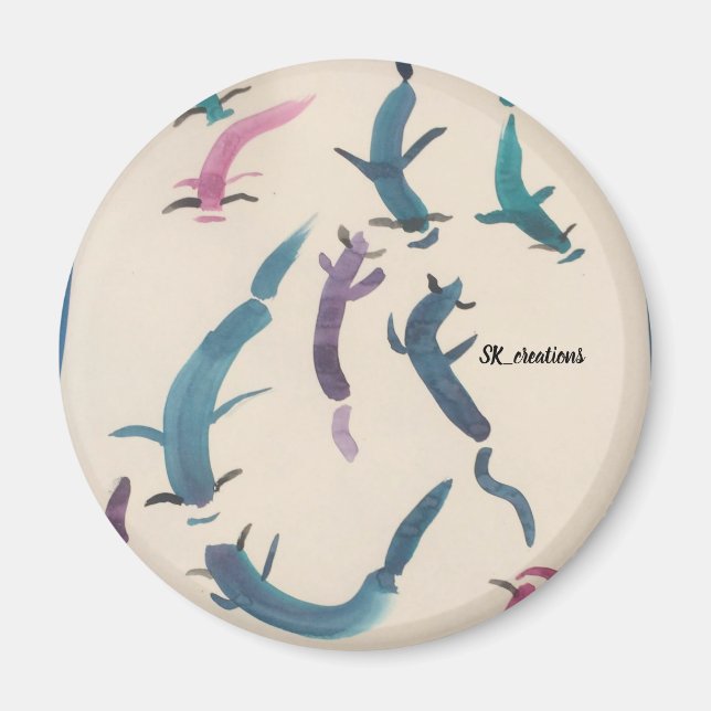 Imán Pescado colorido (Frente)