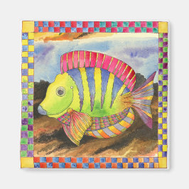 Imán Pescado con frontera controlada #3