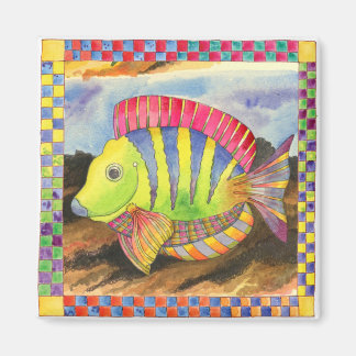 Imán Pescado con frontera controlada #3
