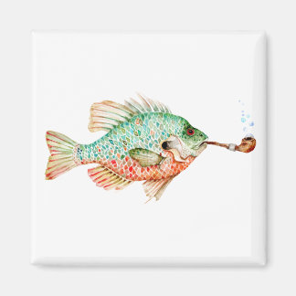 Imán Pescado con una tubería