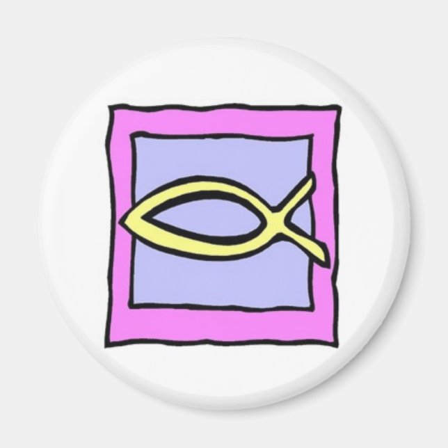 Imán Pescado cristiano (Frente)