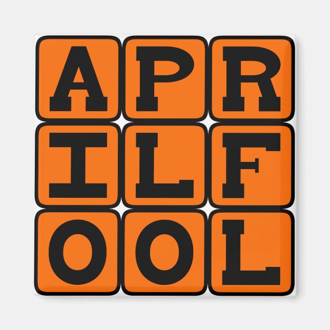 Imán Pescado de Abril (Frente)