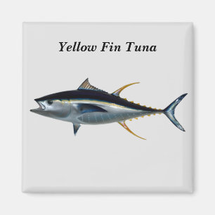 Imán Pescado de caza de tune de aleta amarilla