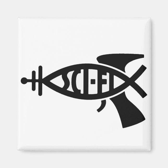 Imán Pescado de ciencia ficción (Frente)