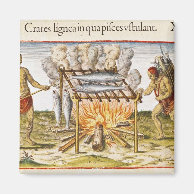 Imán Pescado de cocina (Frente)