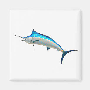 Imán Pescado de la aguja azul