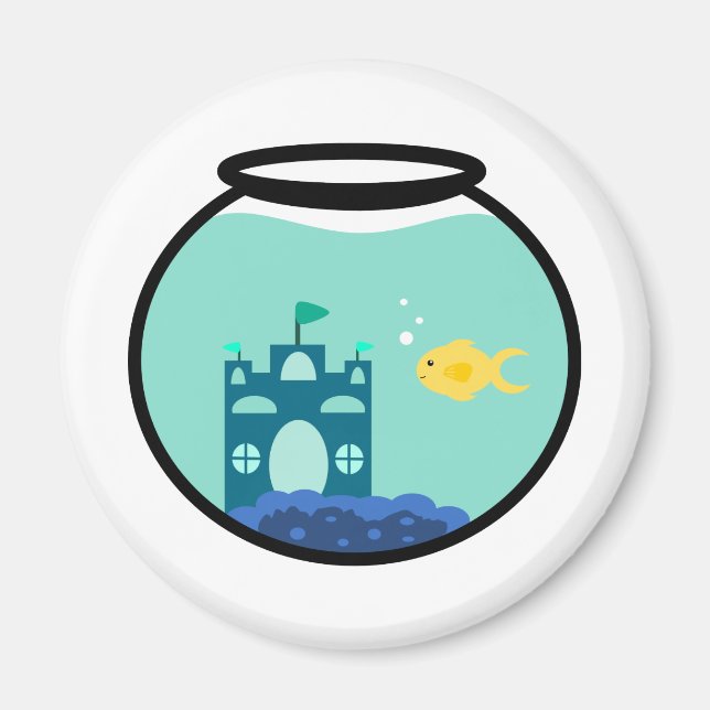 Imán Pescado de oro (Frente)