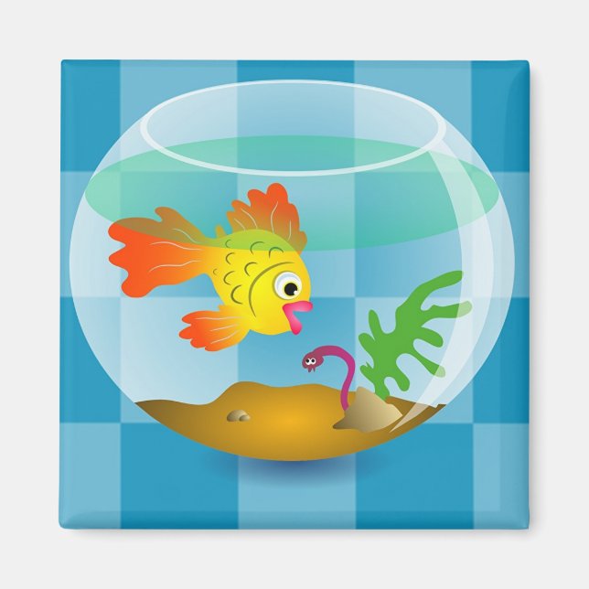Imán Pescado de oro (Frente)