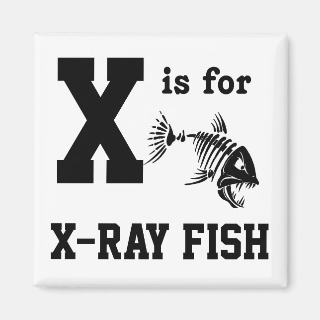 Imán Pescado de rayos X (Frente)