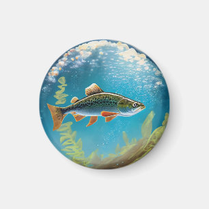 Imán Pescado de trucha arco iris