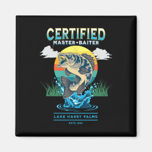 Imán Pescado divertido de Master Baiter Certificado