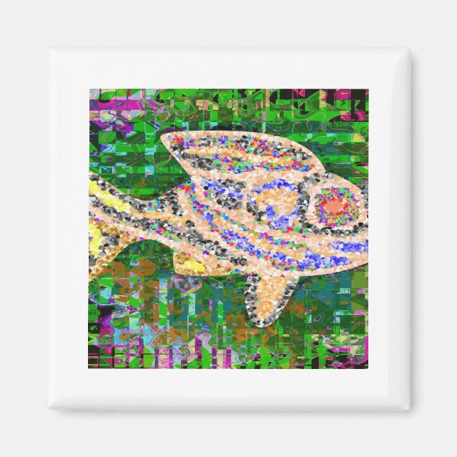 Imán Pescado dorado raro - Imágenes fantasmas (Frente)