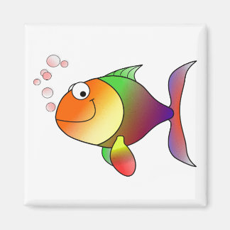 Imán Pescado feliz