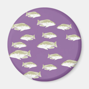Imán Pescado morado