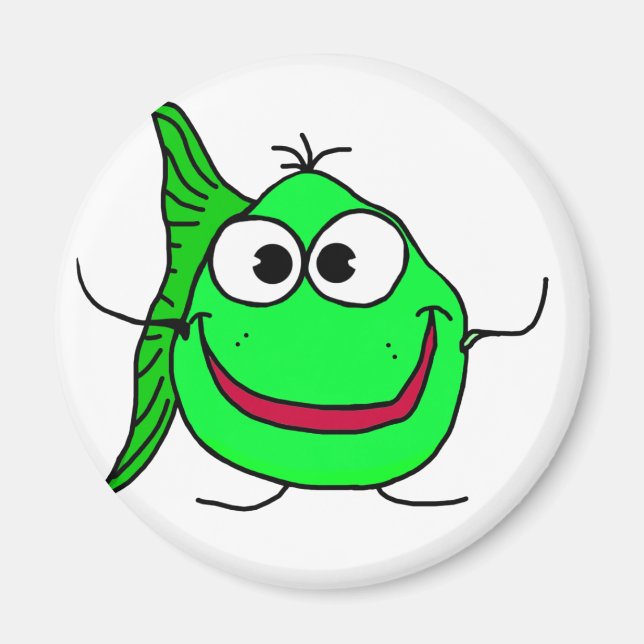 Imán Pescado personalizado (Frente)