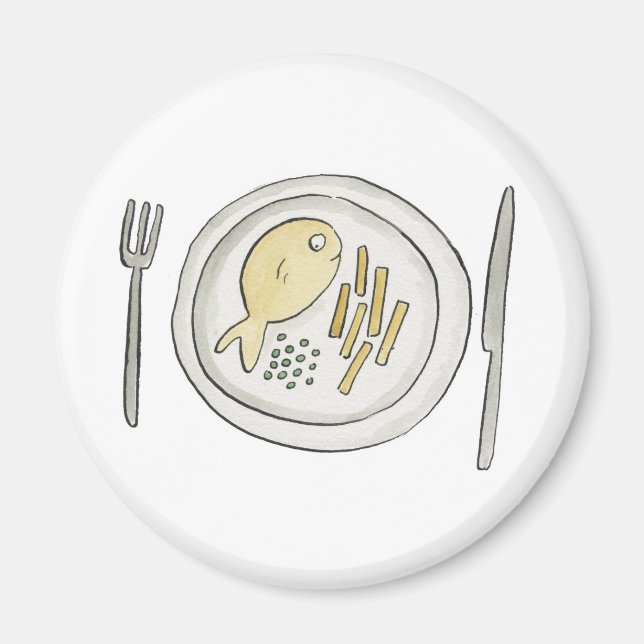 Imán Pescado y chile (Frente)