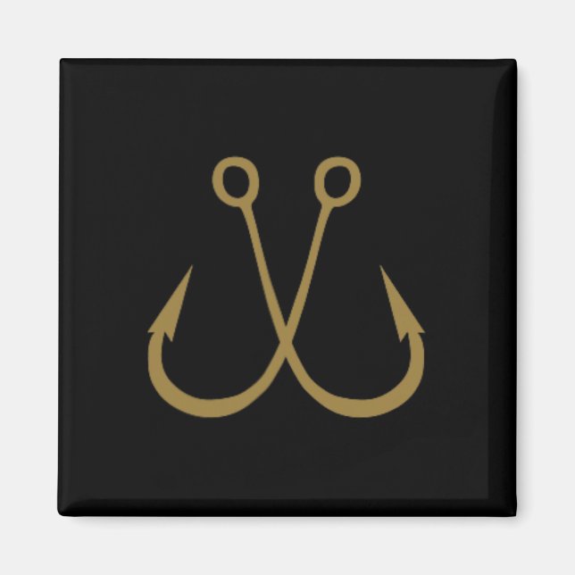 Imán Pescador de pescado silvestre (Frente)