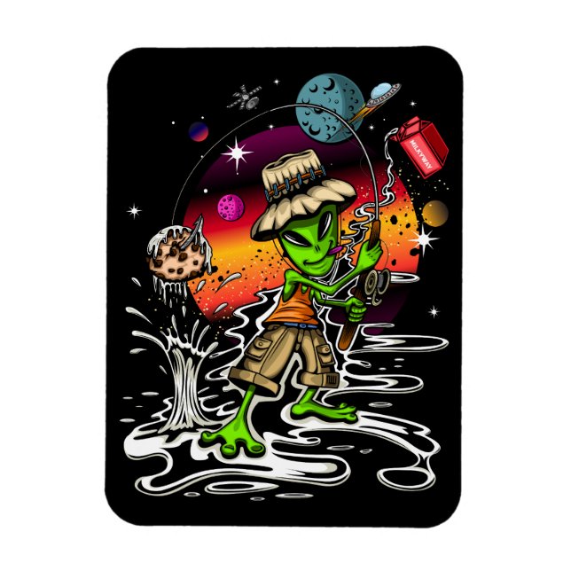 Imán Pescador Espacial (Vertical)