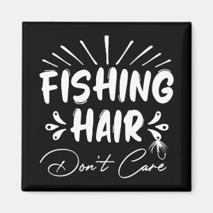 Imán Pescador gracioso, pelo pescador no le importa