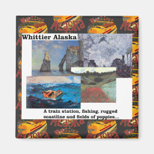 Imán Pescadores de caza de pesca Whittier Alaska