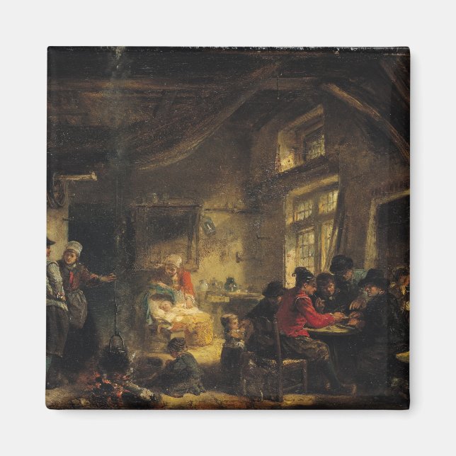 Imán Pescadores de la isla de Marken (Frente)