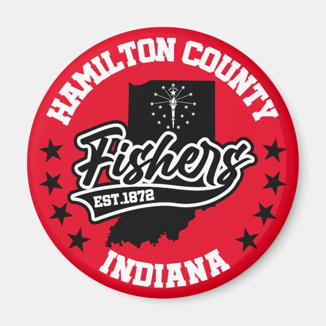 Imán Pescadores, Indiana (Frente)