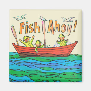 Imán ¡Pescados Ahoy!
