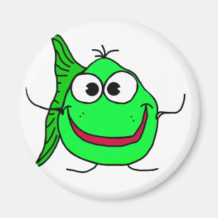 Imán Pescados del dibujo animado