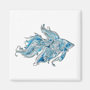Imán Pescados el fluir de Paisley