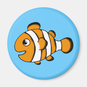 Imán pescados lindos del payaso
