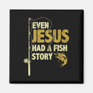 Imán Pescar Incluso Jesús Tenía Una Historia De Pescado