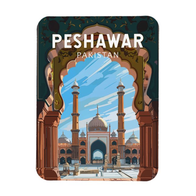 Imán Peshawar Pakistán Viaje al arte (Vertical)