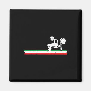 Imán Peso de la plataforma italiana Benchpress Italia