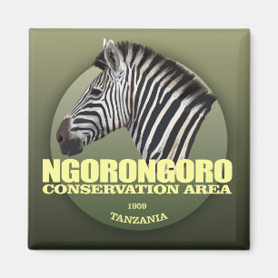 Imán PESO de Ngorongoro (cebra)