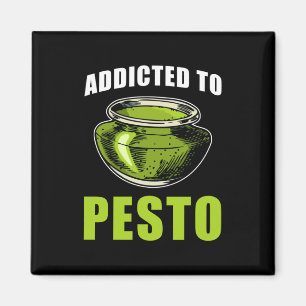 Imán Pesto diciendo adicto a Pesto