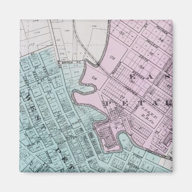 Imán Petaluma, California 2 (Frente)