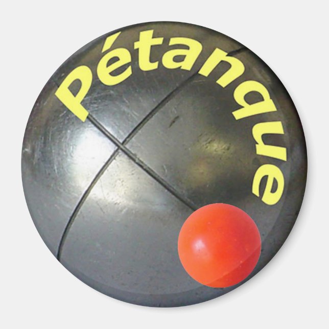 Imán Petanque Boule Magnet (Frente)