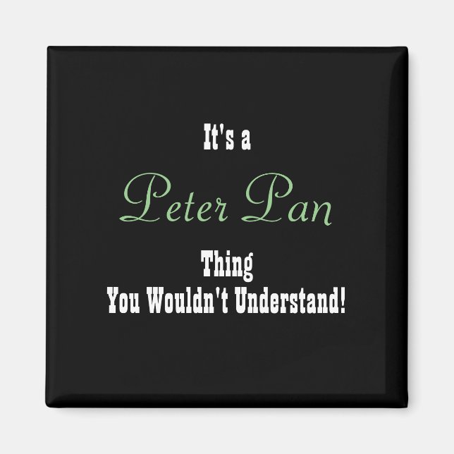 Imán Peter Pan Magnet (Frente)