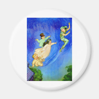 IMÁN PETER PAN, WENDY, JOHN Y MICHAEL VOLAN FUERA