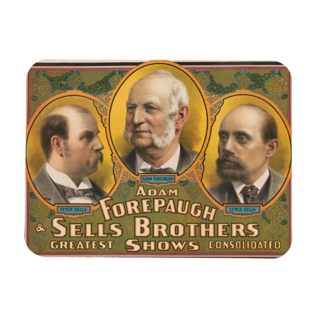 Imán Peter Vende, Adam Forepaugh Y Lewis Vende (Horizontal)