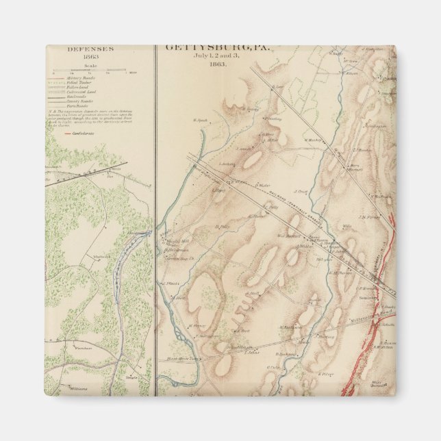 Imán Petersburgo, Gettysburg (Frente)